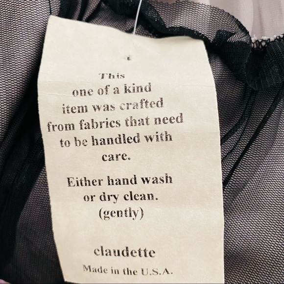 NWT One of a Kind Hand Crafted Top Mini Dress - Picture 11 of 13